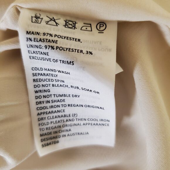 Bardot Sharna 80s inspired Satin Floral Ruched Puff Sleeve Mini Dress sz 8 - Picture 12 of 12